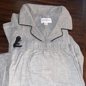 NWOT gray pajama set